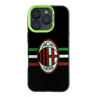 意大利三色AC米兰队徽用于苹果17air手机壳iphone16e足球15PLUS磁吸14硅胶13高级xsmax男12promax个性11新款