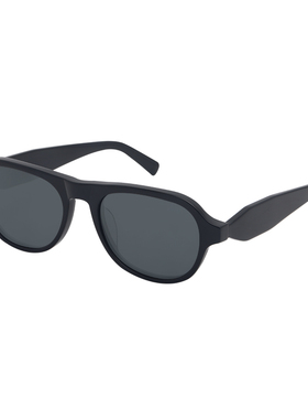 美式复古粗框板材墨镜潮男