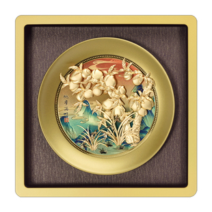 毕业礼物学校桃李满门足金金箔画纪念品实用摆件男女教师节礼物