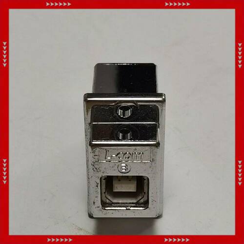 【问价】L-com诺通面板安装USB 转接头方B口转A口ECF504