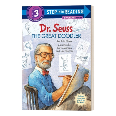 英文原版 Step into Reading 3 Dr. Seuss the Great Doodler 伟大的涂鸦 英文版 进口英语原版书籍