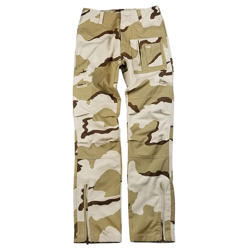 男款迷彩休闲裤春秋户外军迷束脚宽松多口袋战术裤工装裤三沙 迷