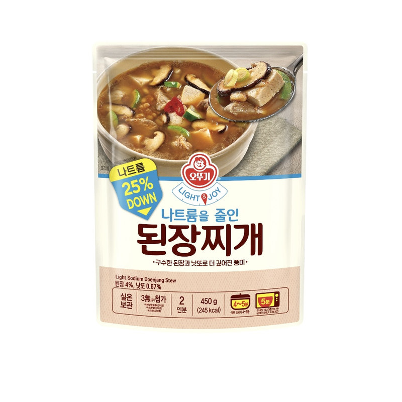 韩国直邮不倒翁低钠速食汤450g