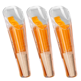 英国酵母量取器带刻度量勺封口夹烘焙工具计量克数量杯厨房食品级