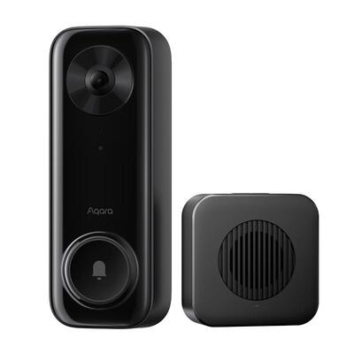 Aqara绿米联创智能G400门铃HomeKit红外补光双向通话室外防水门铃