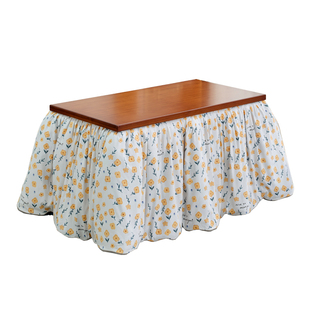 新款抽屉湖南烤火桌子家用可折叠长方形实木烤火架冬季取暖桌炕桌