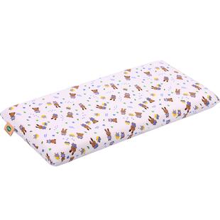 婴儿乳胶枕头0-3-6-12岁儿童学生幼儿园宝宝泰国天然橡胶平睡枕芯