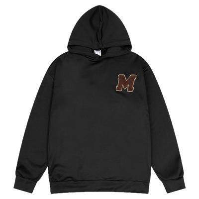 小尼力复古连帽刺绣卫衣