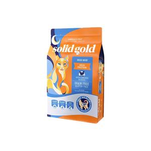 SolidGold素力高金素鸡金装无谷高蛋白成幼猫粮12磅