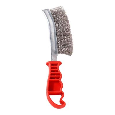不锈钢丝带柄钢丝刷除锈清洁