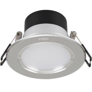 雷士照明led筒灯三段调光调色温 NLED91525 9153 91535 9154 砂银