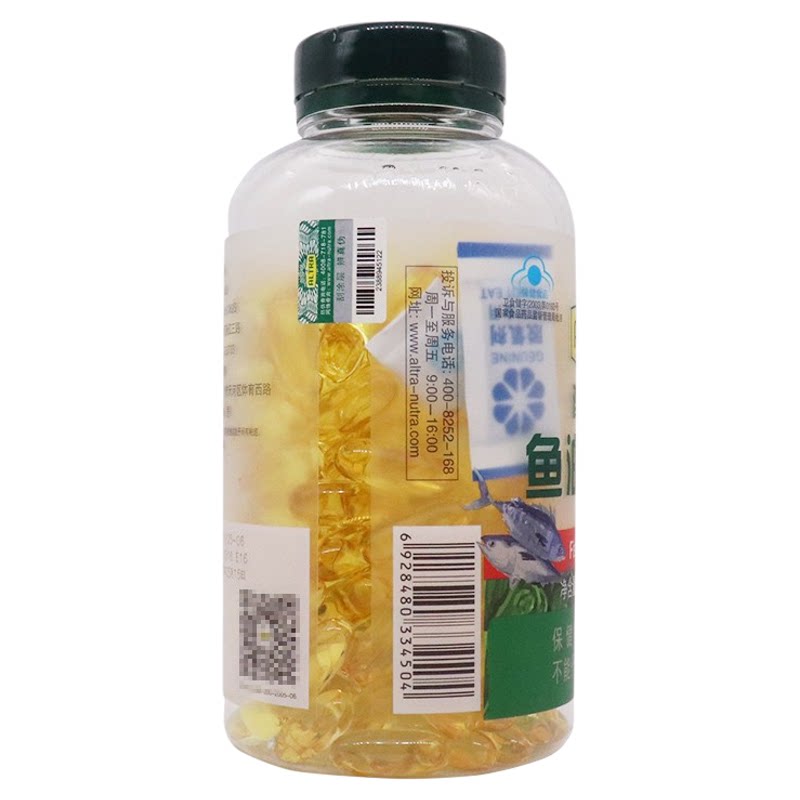 澳天力鱼油软胶囊1000mg/粒