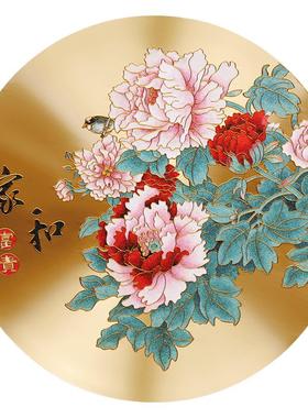 工艺礼品摆件客厅诗翼铜新中式