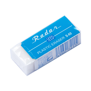 中小学生SEED橡皮擦条状屑少擦的干净制图绘画美术用 Radar S-60