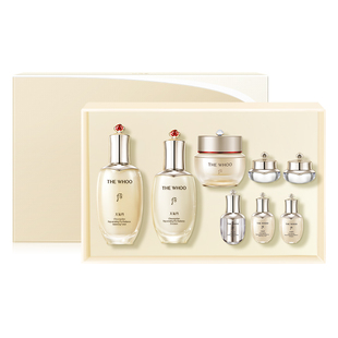 【官方正品】Whoo后天气丹7件套水乳+秘贴面霜50ml护肤套装