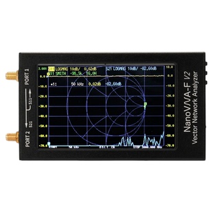 NanoVNA-F 50k-3G V2矢量网络分析仪 4.3寸 HF VHF UHF天线分析仪