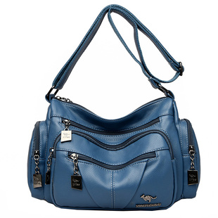 品牌真皮女包斜挎包2026新款包包中年妈妈包婆婆包大容量大包多层