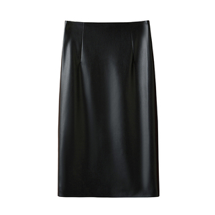 2026秋冬新款海宁真皮皮裙女高腰显瘦绵羊皮包臀裙气质性感半身裙