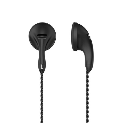 原道YUANDAO耳机B40黑酱平头塞PK2耳机HIFI耳机线控高音质睡眠