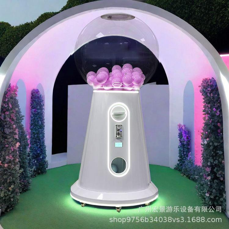 新款大天使网红扭蛋机礼品机商用投币扫码大型暖场活动引流道具