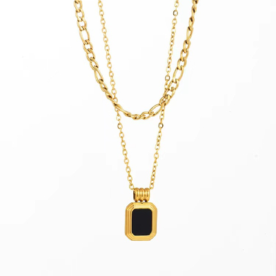 wearring日韩简约轻奢女双层项链