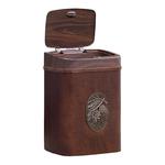 创意智能感应垃圾桶家用客厅卧室厨房卫生间自动带盖电动大号木质