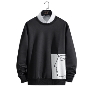 良丹2020潮秋冬百搭连帽卫衣