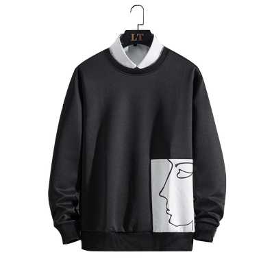 良丹2020潮秋冬百搭连帽卫衣