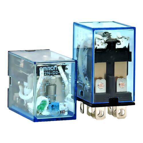 正品欧姆龙OMRON小型中间继电器LY2N-J LY2NJ  DC24 AC220V HH62P