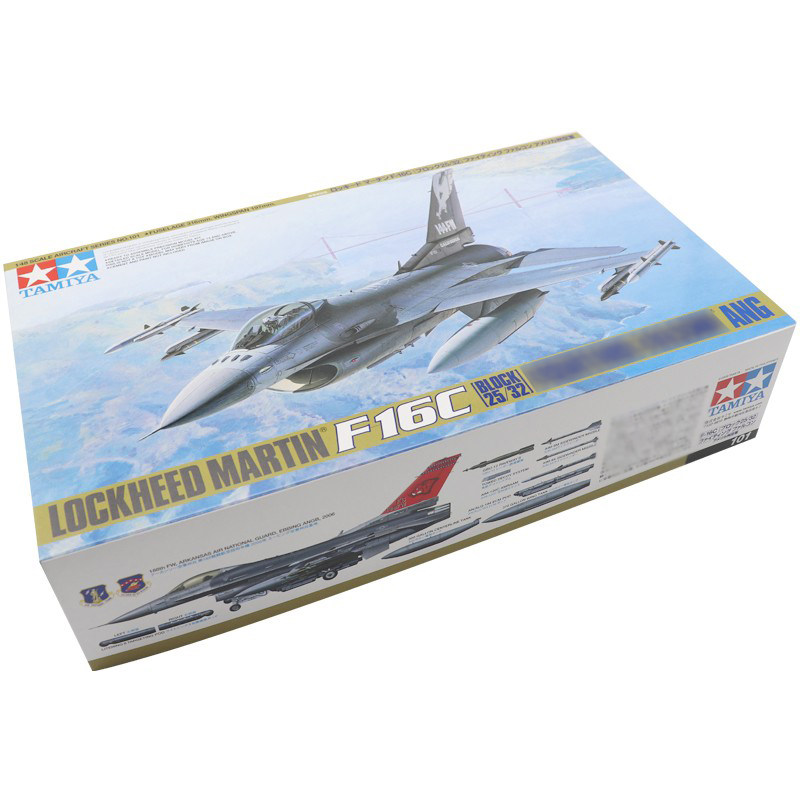 恒辉 田宫TAMIYA 61101 1/48 F-16C 战隼 战斗机 杰作机 拼装模型