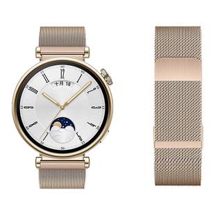 适用华为GT6手表表带GT5新款米兰尼斯钢带gt4手表带系列Watch5女款GT春夏透气智能gt2高级感原装磁吸表链男款