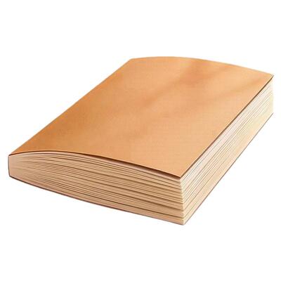 复古牛皮纸笔记本子空白本简约记事本高颜值A5草稿本加厚横线内页