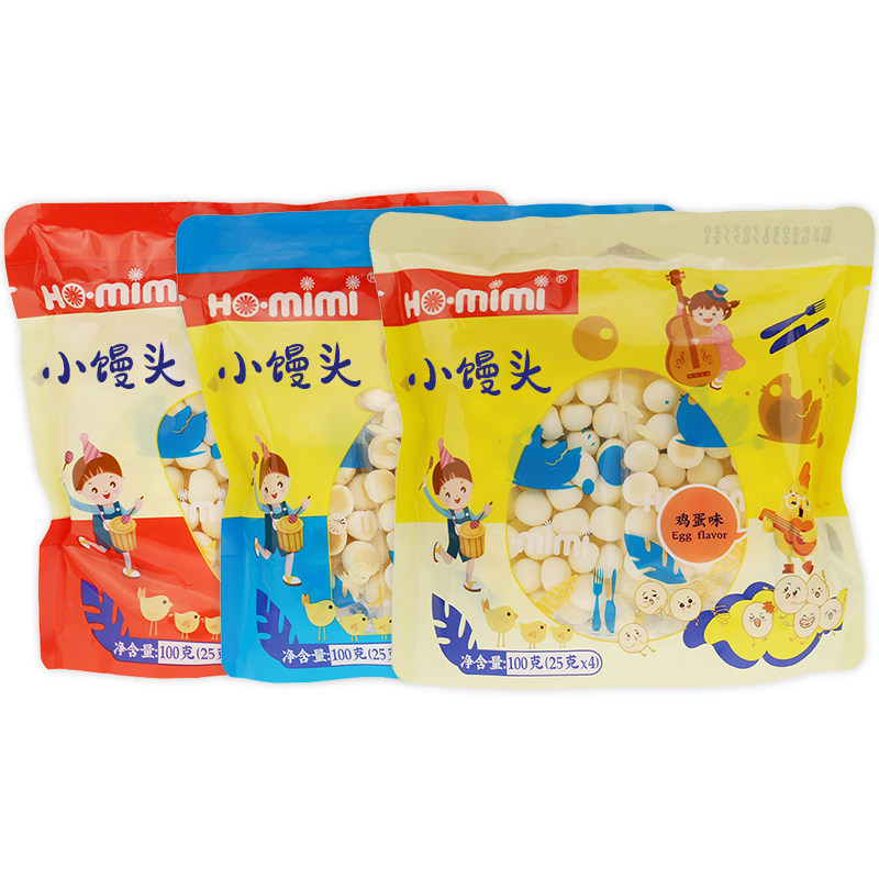 HO.mimi小馒头100g*3袋溶豆零食