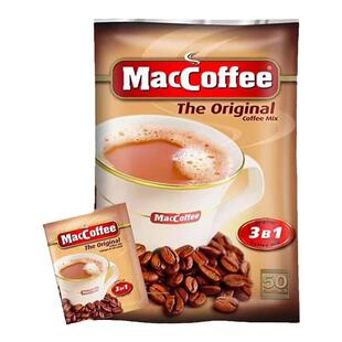 马来西亚MacCoffee美卡菲三合一经典香醇速溶即溶原咖啡20g*50包