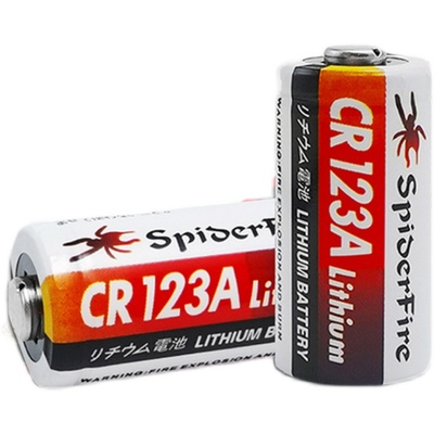 CR123A电池摄像机烟雾报警器闪光巡更棒GPS定位器电池3V智能水表