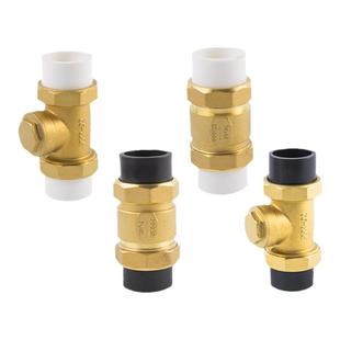 天一金牛全铜ppr双活接止回阀立式卧式4分6分1寸单向阀PE止逆阀