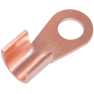 国标OT开口铜鼻子接线端子电缆线鼻子紫铜电瓶线耳压接头5A-1000A