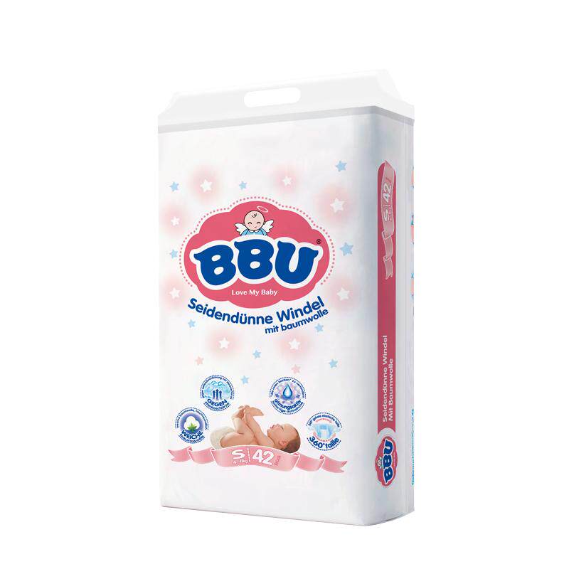 BBU云棉s42超薄透气柔软纸尿裤