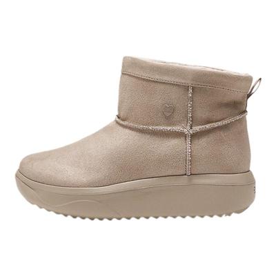 斯凯奇秋冬新品羊绒毛皮短靴女