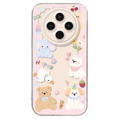 适用vivox300手机壳ultra女款x100s保护套x80pro硅胶x70全包防摔x60透明50新款x200支架vivo网红小狗pro+软外