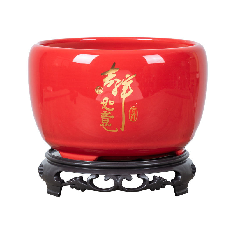 陶瓷花盆清仓处理大码简约家用大口径兰花蝴蝶兰多肉陶土花盆特价