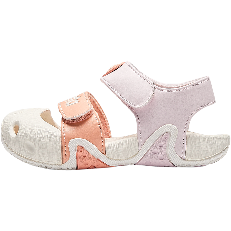 安踏儿童沙滩鞋夏季新款男女婴童透气包头凉鞋宝宝童鞋子学步