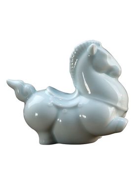 景德镇创意生肖马礼品中式招财马