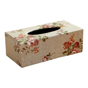 欧式高档纸巾盒居家纸抽盒创意抽纸盒酒店车用餐巾纸盒木一件包邮