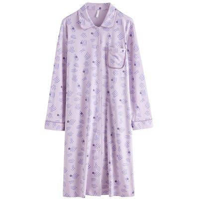 康妮雅纯棉睡裙中长款家居服