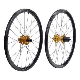 SILVEROCK XR240鸟车Birdy碟刹轮组18寸355 20寸406折叠车轮组铝