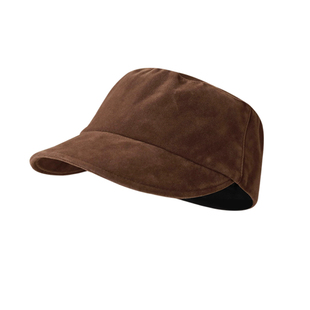 中古风平顶马术帽小头围秋冬贝雷帽2025新款画家报童帽小号小码