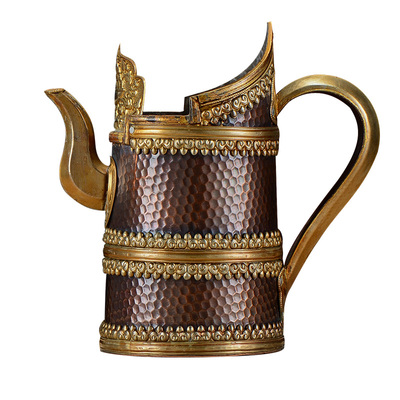 代青稞壶铜水壶酥油茶壶