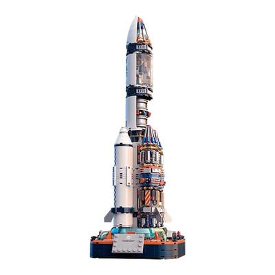 大号仿真运载火箭模型长征五号儿童玩具男孩航天飞机中国航空摆件