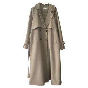 今年流行的气质大衣女大码秋季风衣外套女春2025年新款长款高级感